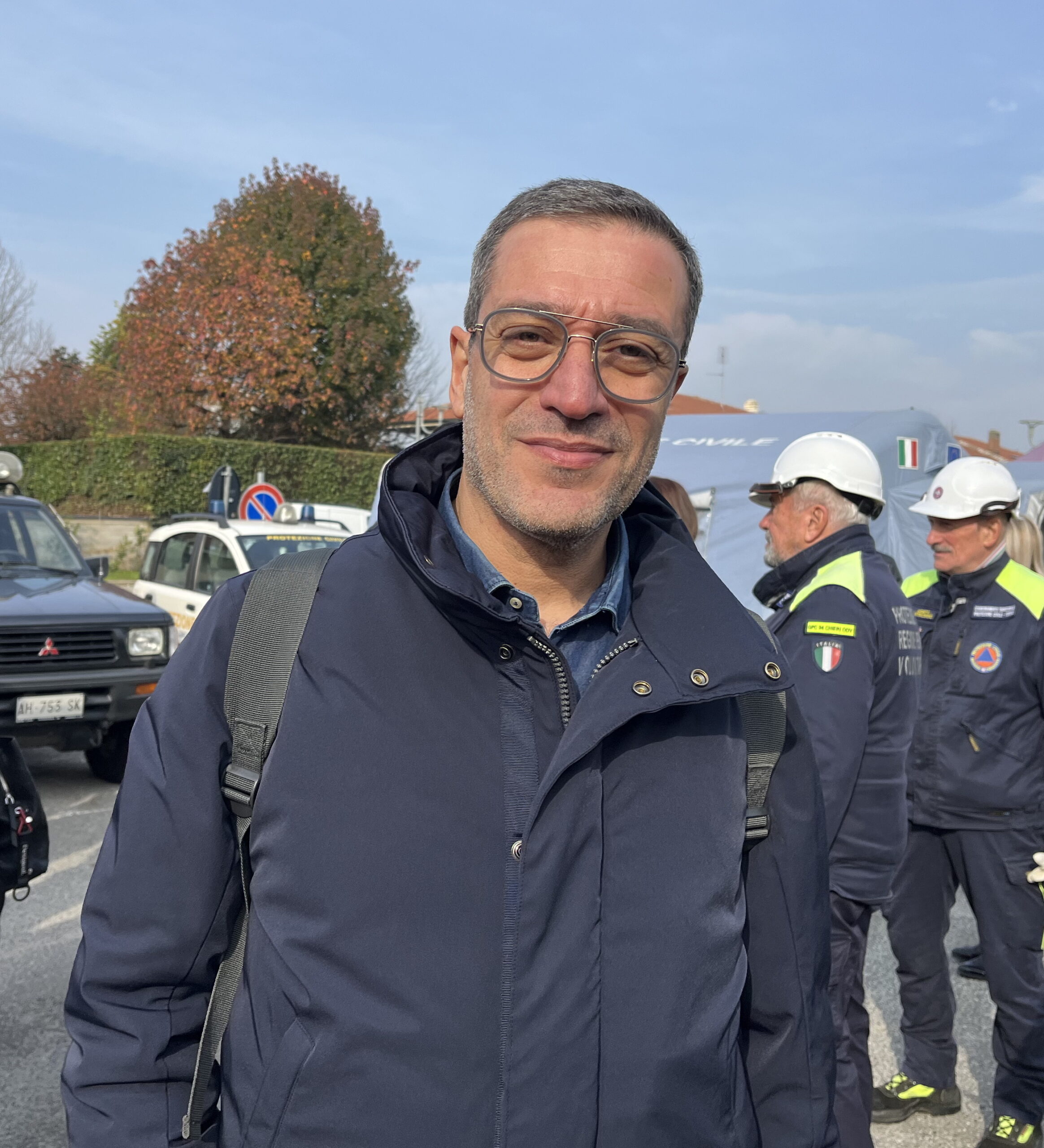 Gianfranco Messina, disaster manager della città di Santena